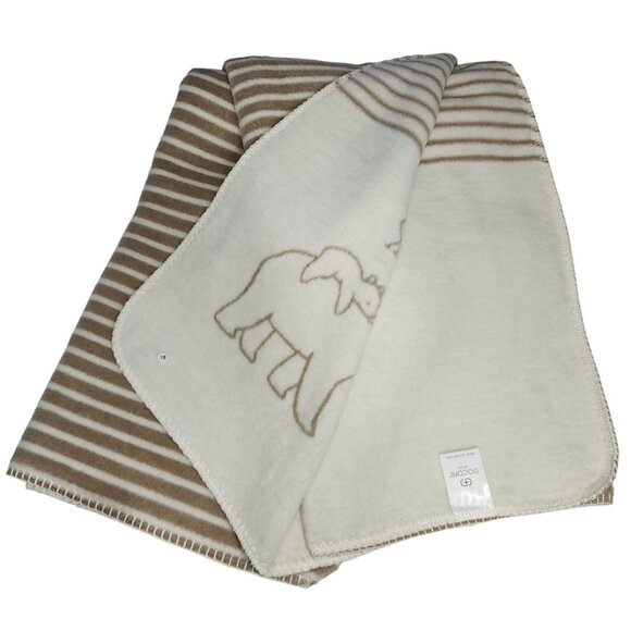 Docofil Mama Bear Throw Blanket Soft Reversible 51x67in Made in Portugal - Picture 5 of 16